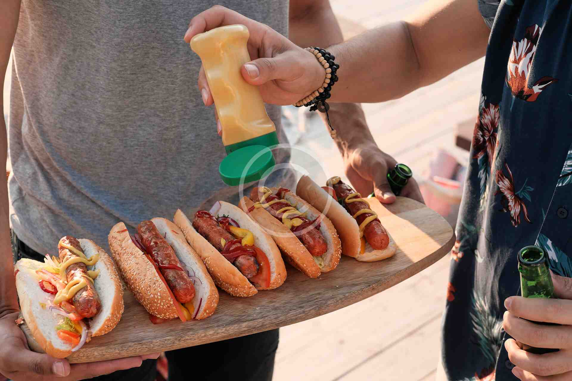 Freshly baked sandwiches